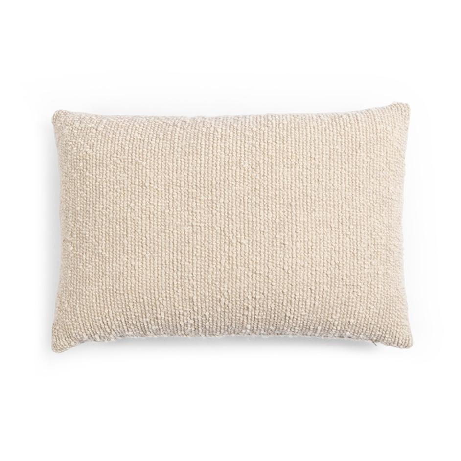 Francia Pillow in Oatmeal 16"x24" by FOUR HANDS