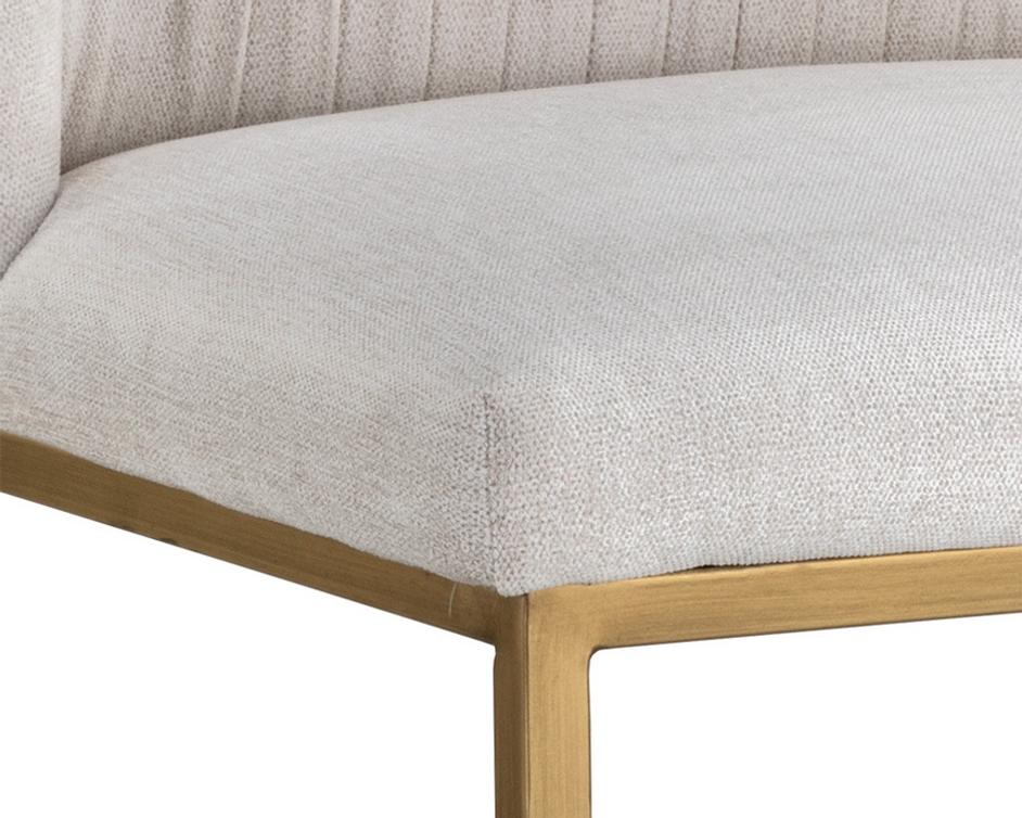 Nevin Counter Stool - Polo Club Muslin by Sunpan