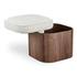 Sonny Stool Walnut by Moes Home