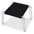 Petra Leather Stool Black by Moes Home