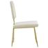 Snyder Performance Velvet Dining Side Chair In Ivory by Modway Furniture
