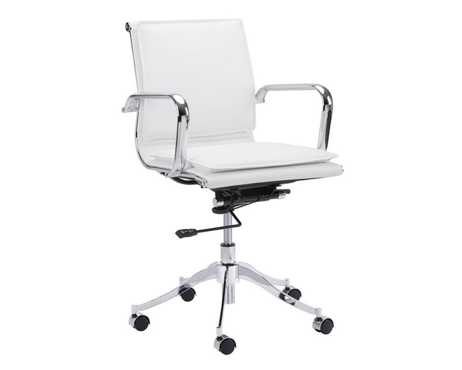 Morgan Office Chair - Snow by Sunpan