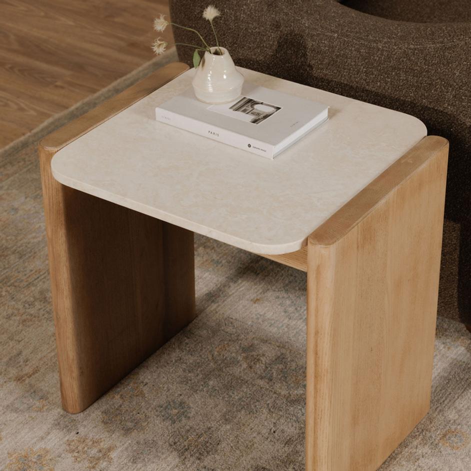 Lane Side Table Natural by Moes Home