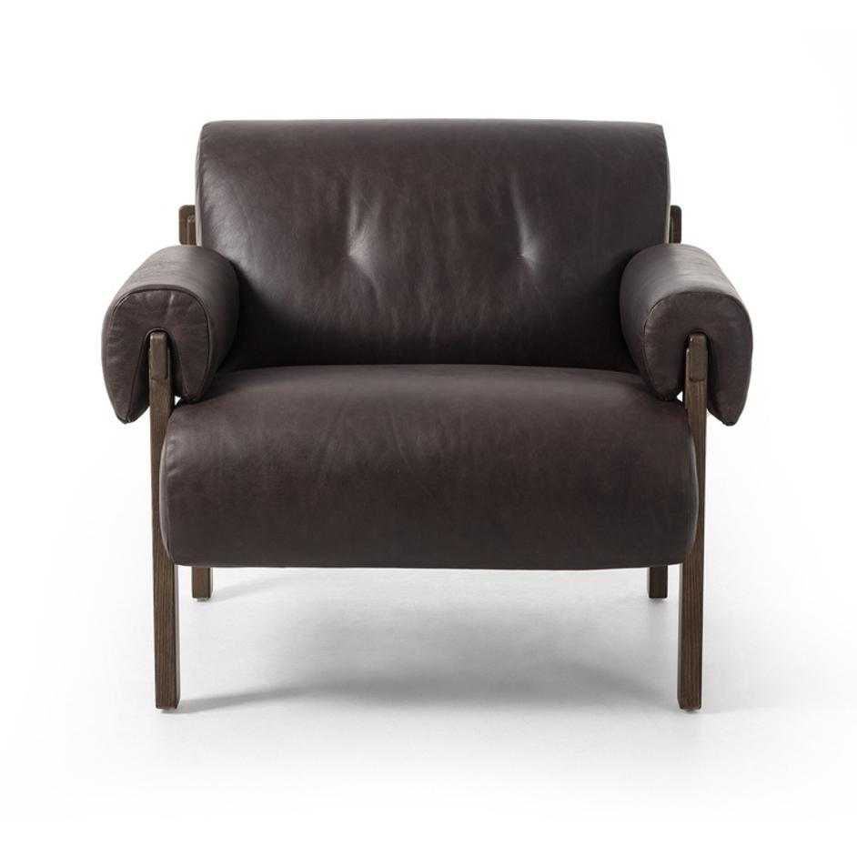 Cora Chair - Conroe Cigar by Four Hands
