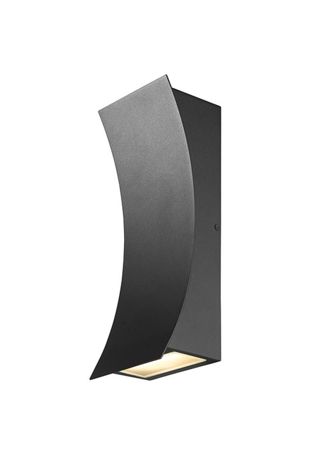 Landrum 2 Light Outdoor Wall Sconce in Black Finish by Z-Lite