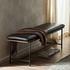 Gabine Accent Bench - Sonoma Black by Four Hands