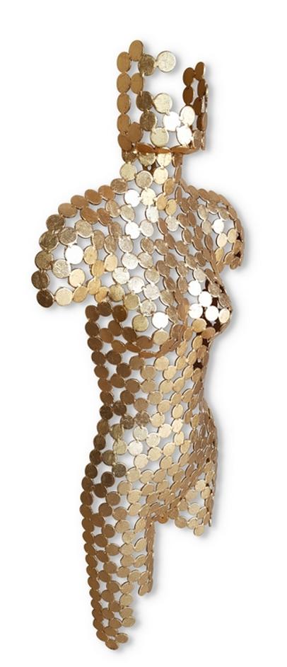 Gold Leaf Torso by Urbia Imports