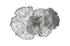 Flower Wall Art, Medium, Gray, Metal by PHILLIPS COLLECTION