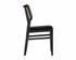 ANNEX DINING CHAIR - ABBINGTON BLACK / NATURAL by Sunpan
