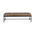 Madeleine Leather Bench by Classic Home