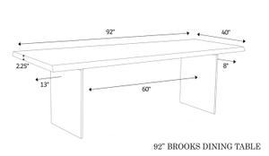 Brooks Dining Table by Urbia Imports