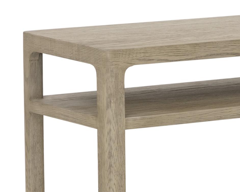 DONCASTER CONSOLE TABLE - SMOKE GREY by Sunpan
