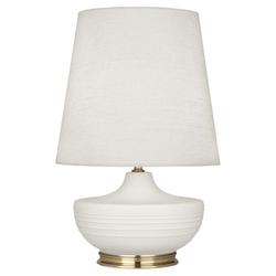 Matte Lily Michael Berman Nolan Table Lamp by Robert Abbey