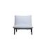 Morgan Outdoor Accent Chair White by Moes Home