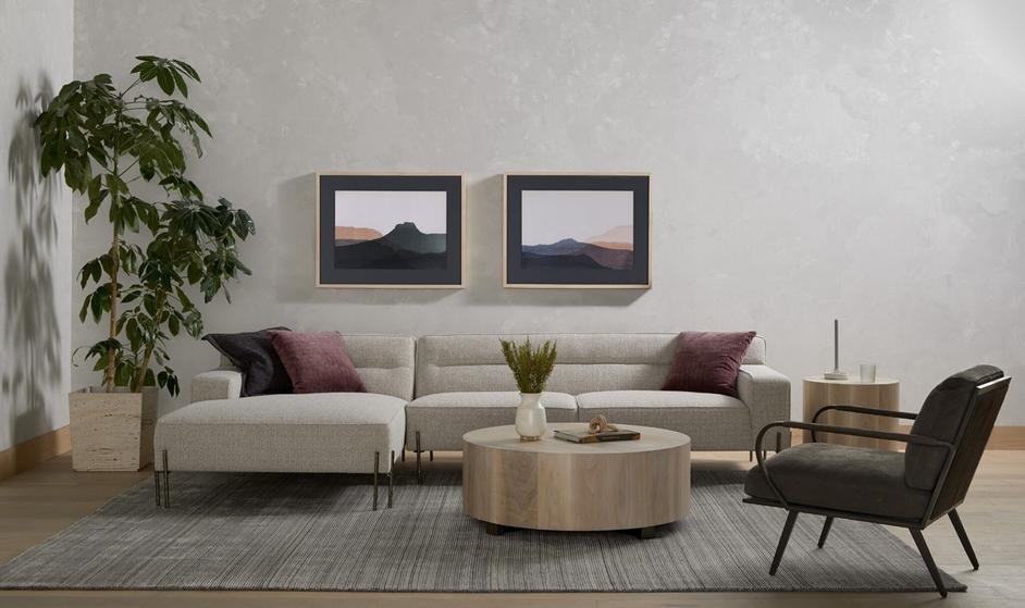 Amaud Rug - Grey/Beige by Four Hands