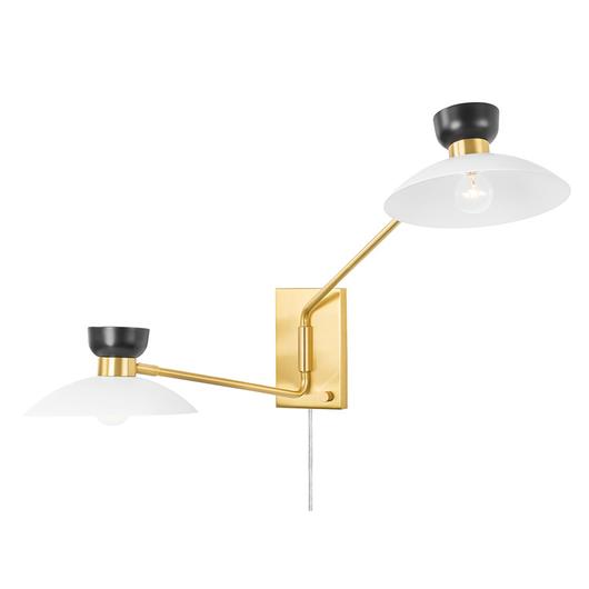 Whitley Plug-in Sconce by Mitzi