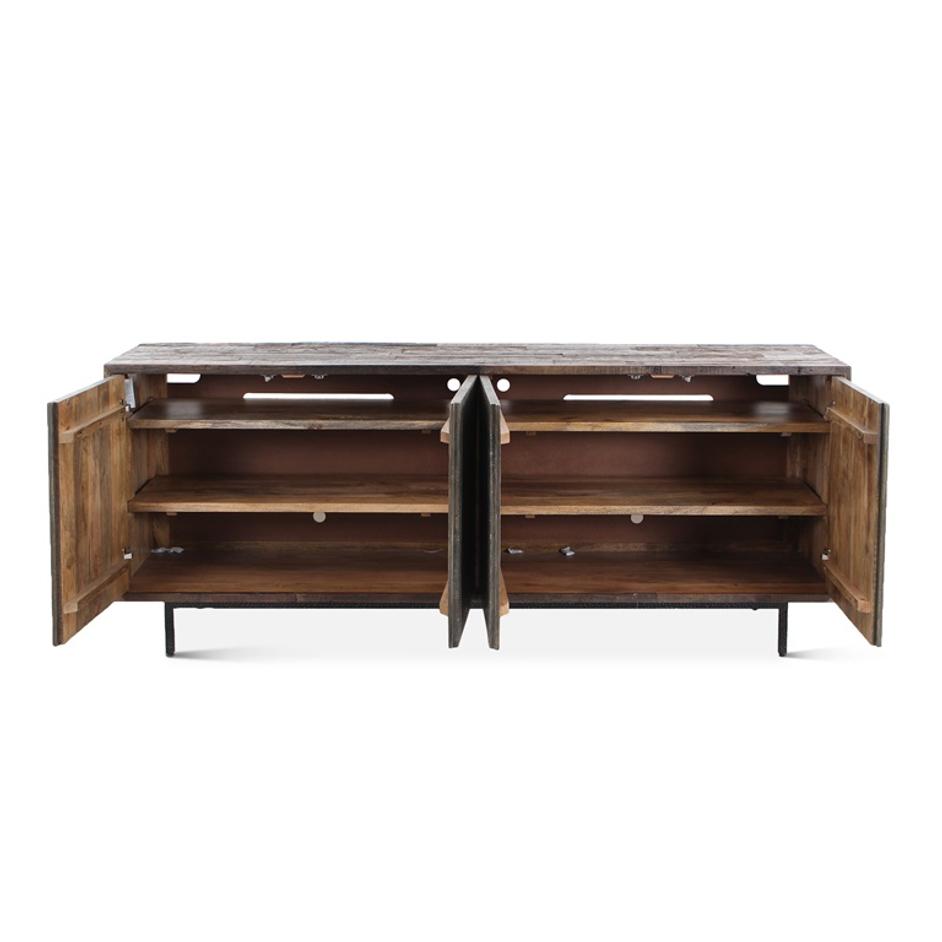Jaipur 80" Reclaimed Wood Sideboard by Home Trends & Design