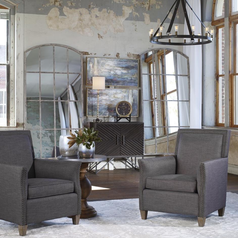 Amiel Ivory Mirror by Uttermost