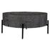 Adjoin Rustic Black Coffee Table by Uttermost