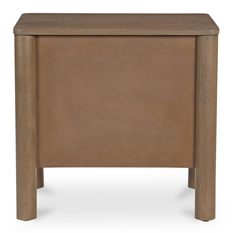 Wiley Nightstand Vintage Brown by Moes Home