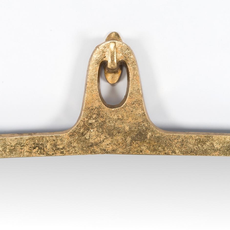 Hyde Large Mirror-Gold Leaf by FOUR HANDS