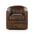 Quinton Swivel Chair - Arvada Cigar by Four Hands