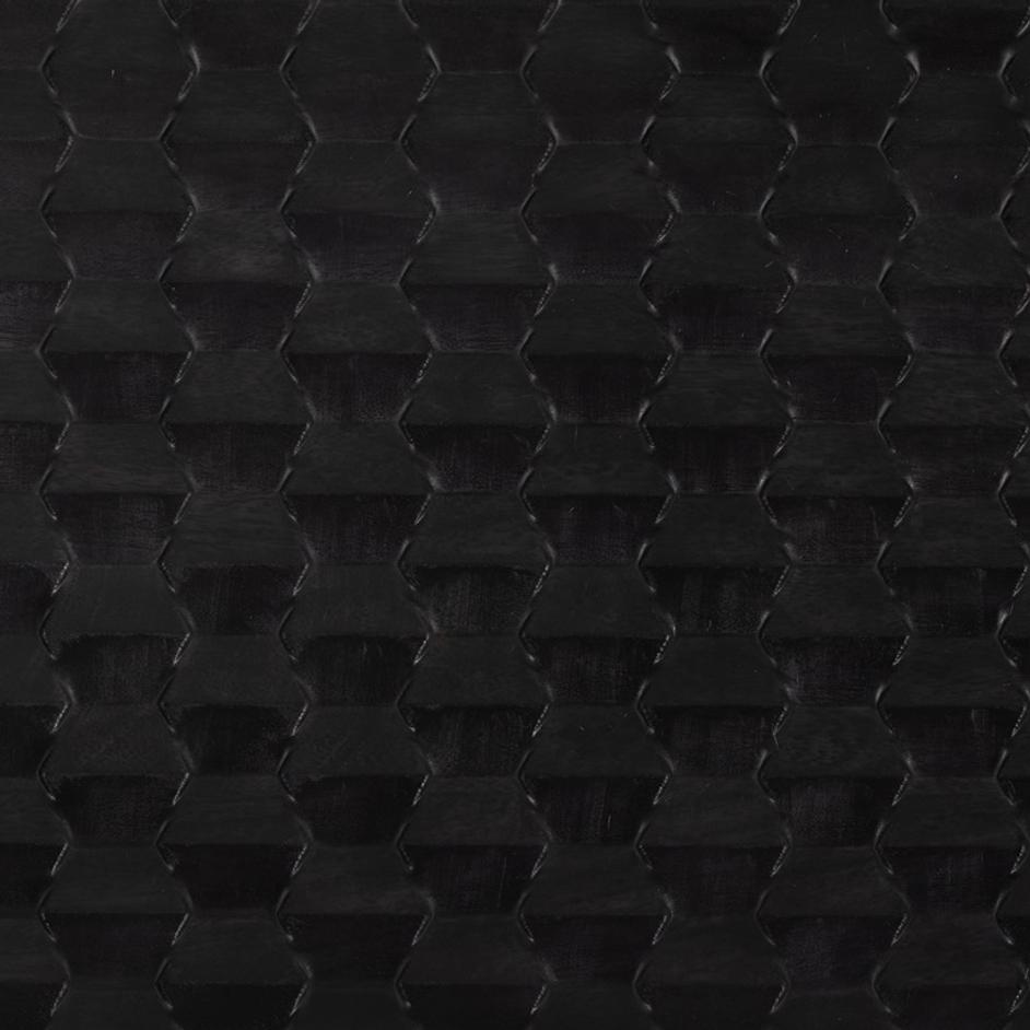 Raffael Desk In Carved Black Wash by FOUR HANDS