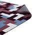 Christina Interlocking Block Mosaic 8X10 Area Rug In Multicolored Red And Light Blue by Modway Furniture