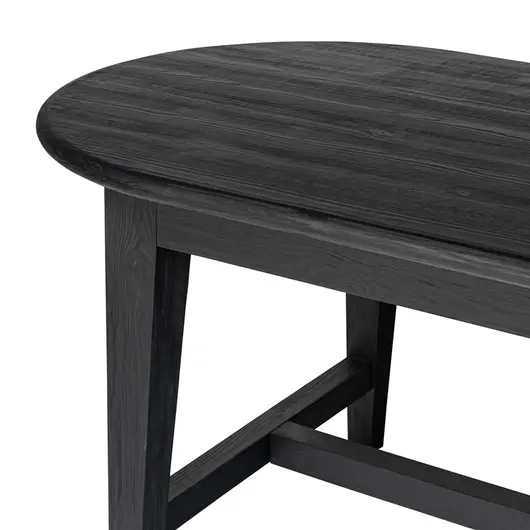 Alfie Dining Table - Black Pine by Four Hands