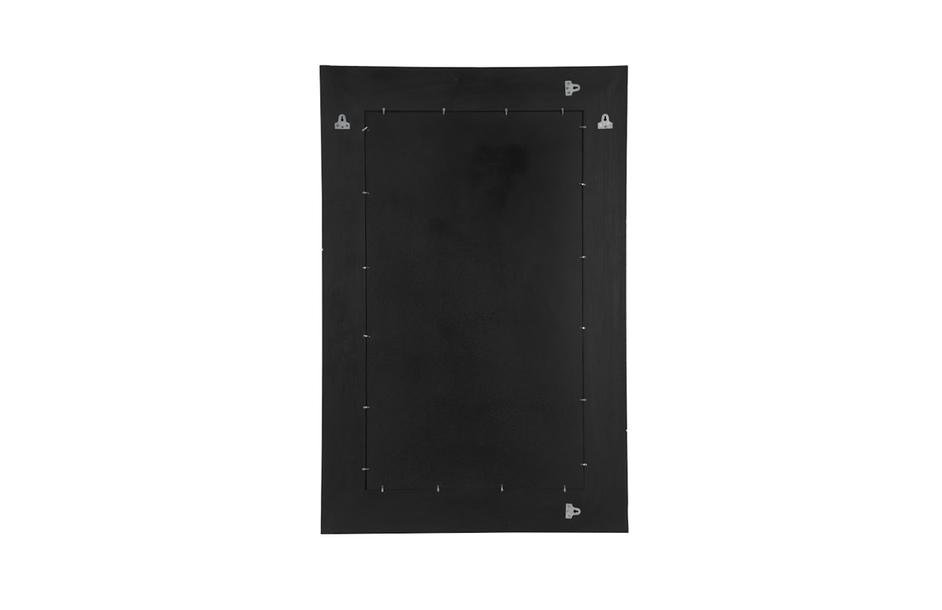 Geometry Wood Mirror, Gray Stone, Black by PHILLIPS COLLECTION