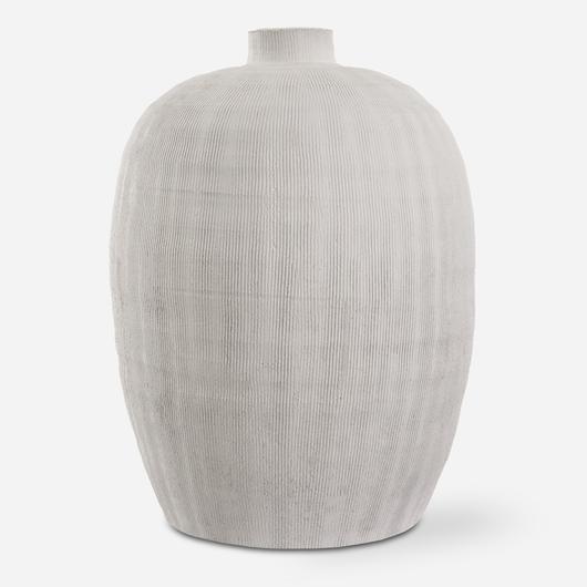 Floreana Medium White Vase by Uttermost
