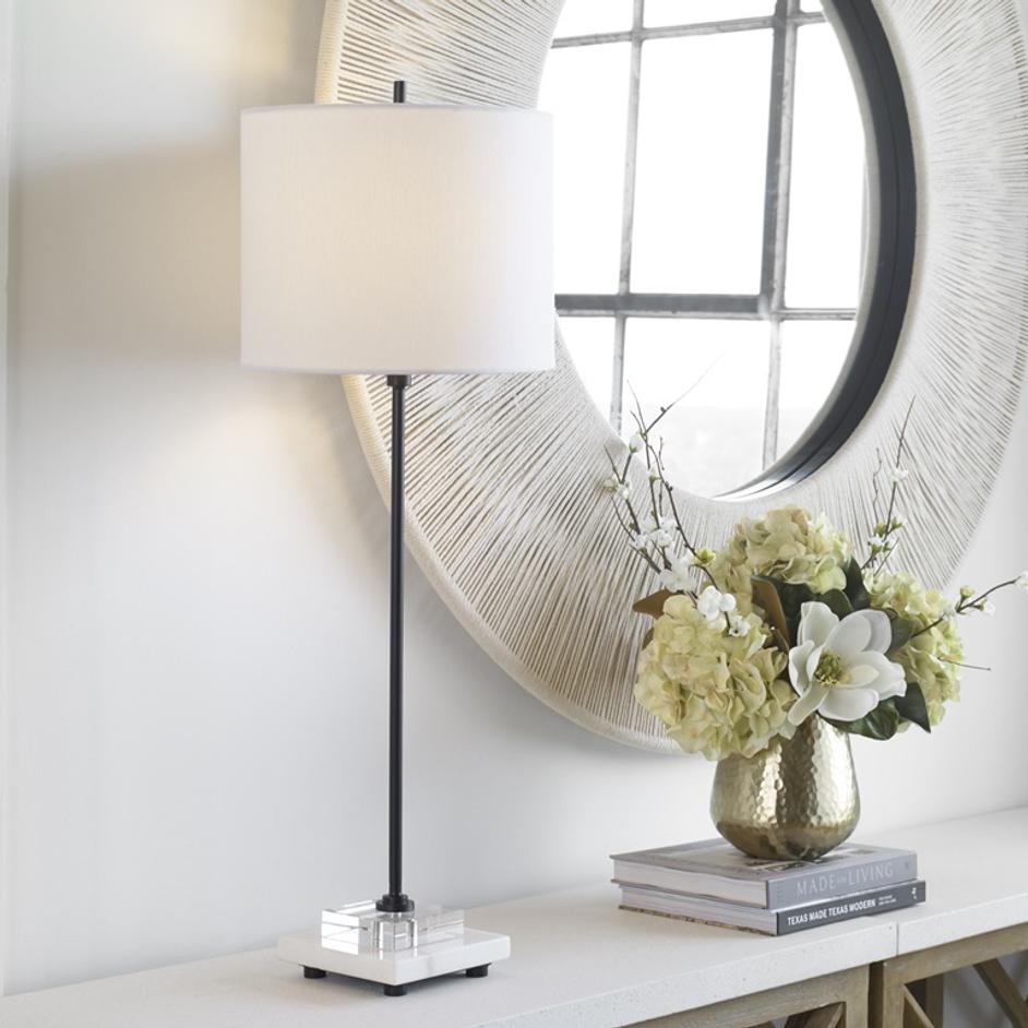 Ciara Sleek Buffet Lamp by Uttermost
