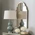 Brayden Petite Silver Arch Mirror by Uttermost
