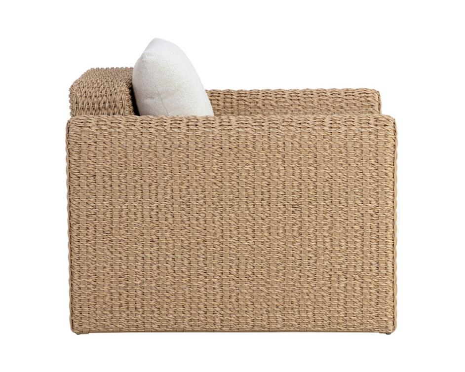 TIBI ARMCHAIR - NATURAL - LOUIS CREAM by Sunpan