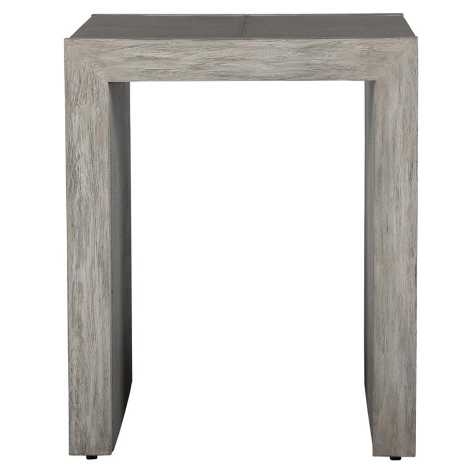 Aerina Modern Gray End Table by Uttermost