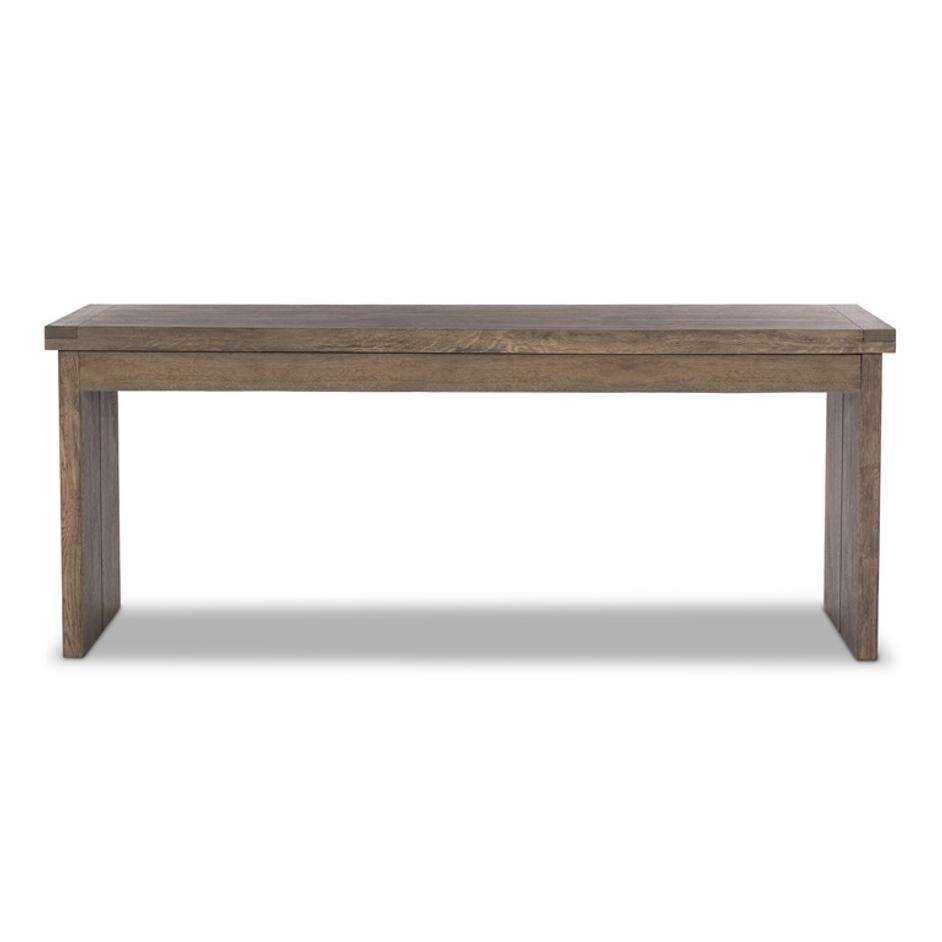 Warby Desk in Worn Oak Veneer by FOUR HANDS