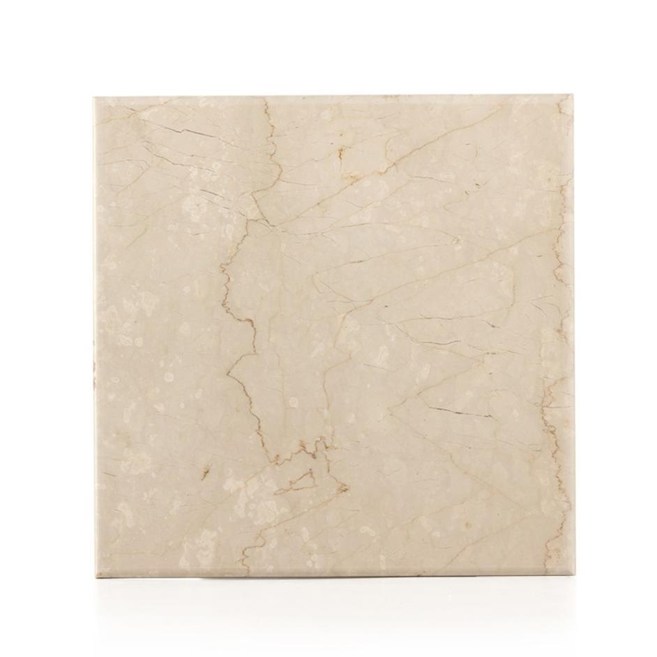 Arum End Table - Cream Marble by Four Hands