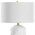 Emerie Textured White Table Lamp by Uttermost
