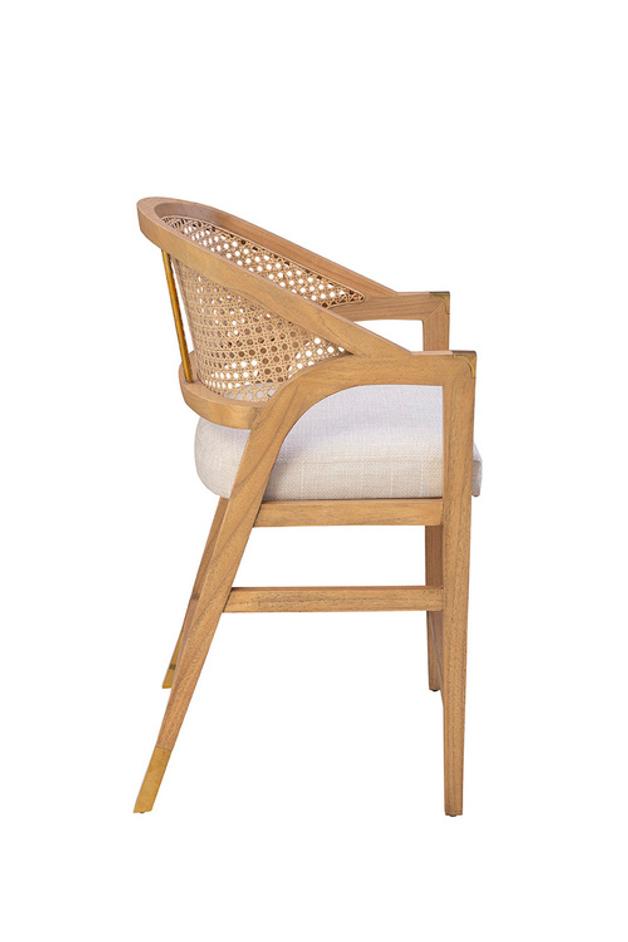 Natural Royce Counter Stool by Furniture Classics