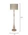 Petite Paro 1-Light Wood Floor Lamp by Jamie Young