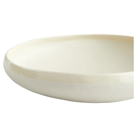 Elon Bowl | White - Large by Cyan Design