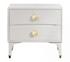 Divine White Nightstand by tov furniture