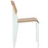 Malta Dining Side Chair In Natural White by Modway Furniture