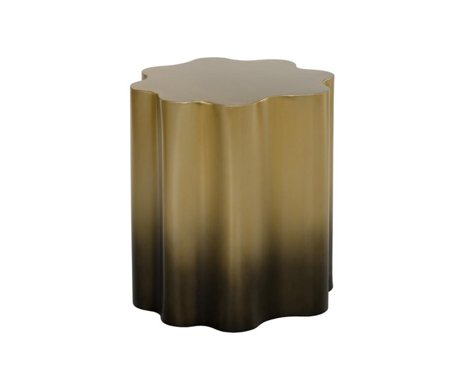 DAHLIA END TABLE - GOLD OMBRE by Sunpan
