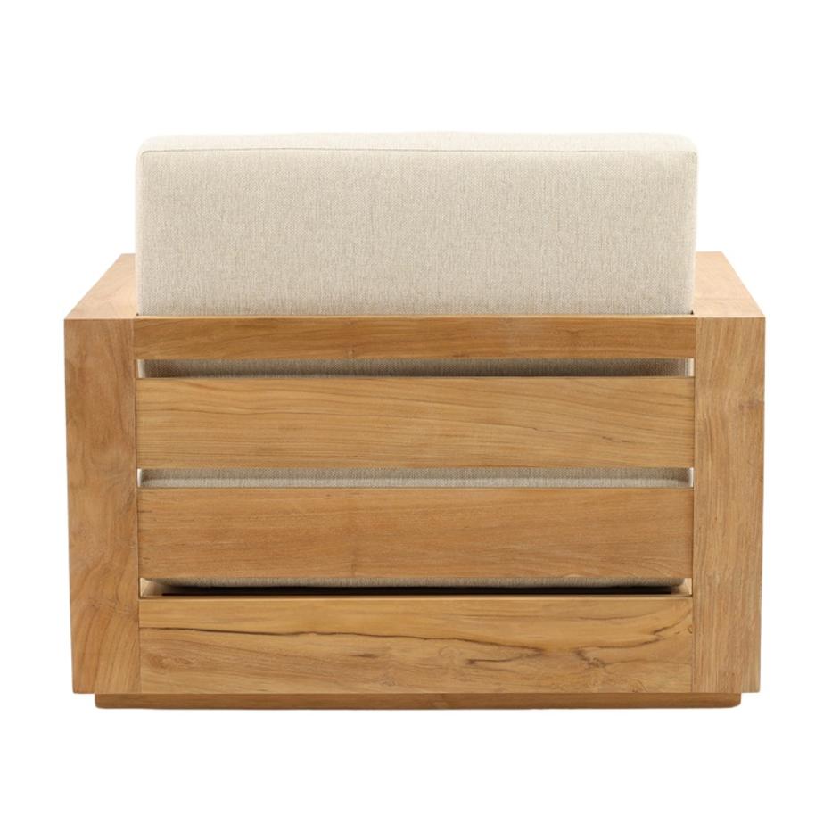 Alden Outdoor Sofa Chair by Curated Collections