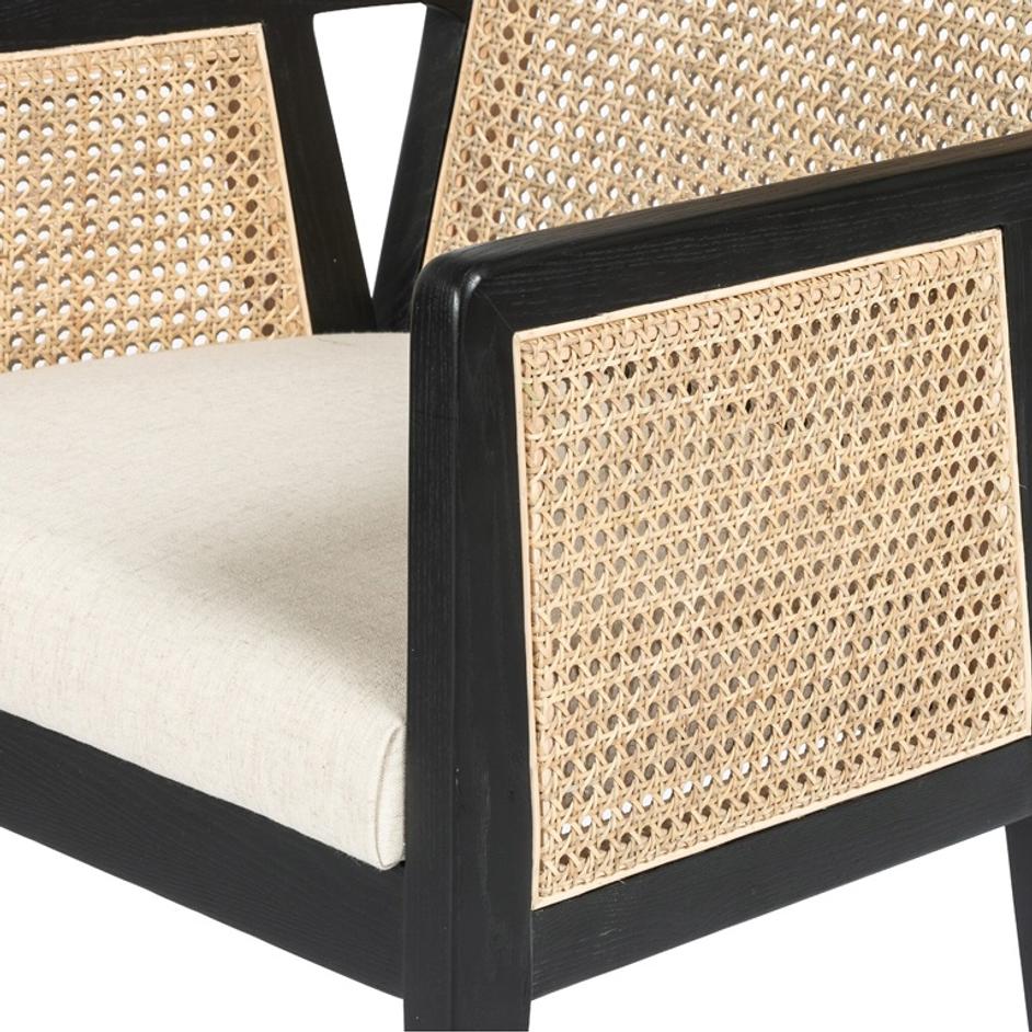 Antonia Cane Bar + Counter Stool - Savile Flax by Four Hands