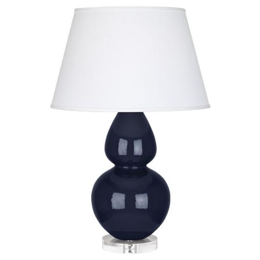Midnight Double Gourd Table Lamp by Robert Abbey