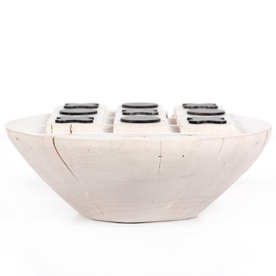 Tic Tac Toe In Ivory by FOUR HANDS