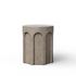 Dark Grey Atlas Stool by Urbia Imports