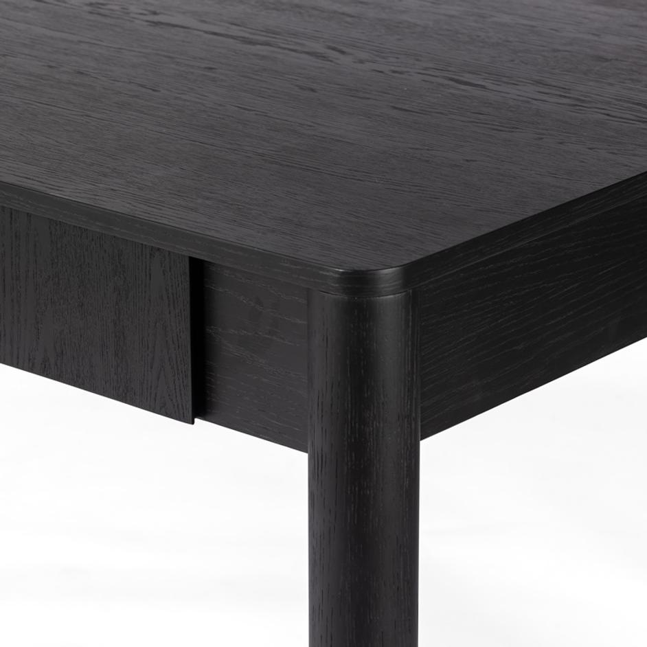 Pollard Desk in Brushed Ebony Oak by FOUR HANDS